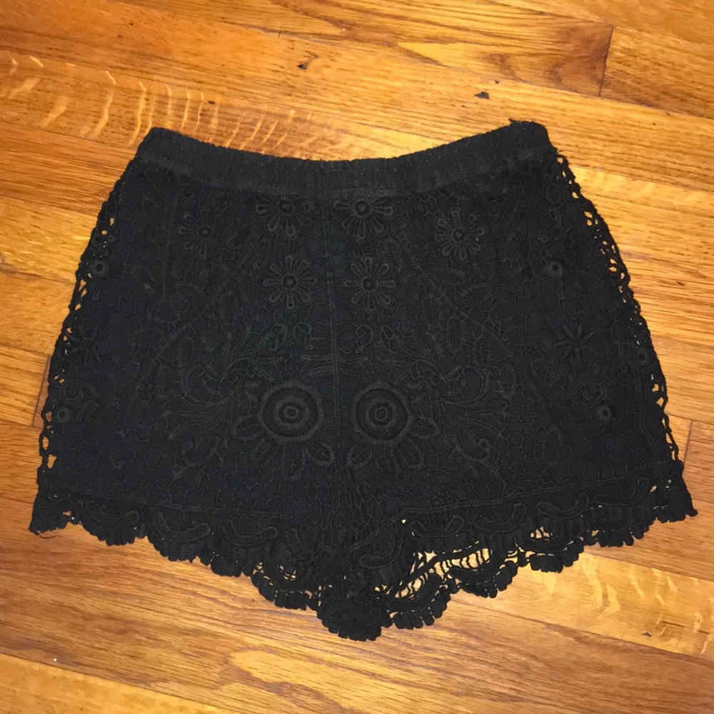 Brandy Melville Crochet Shorts